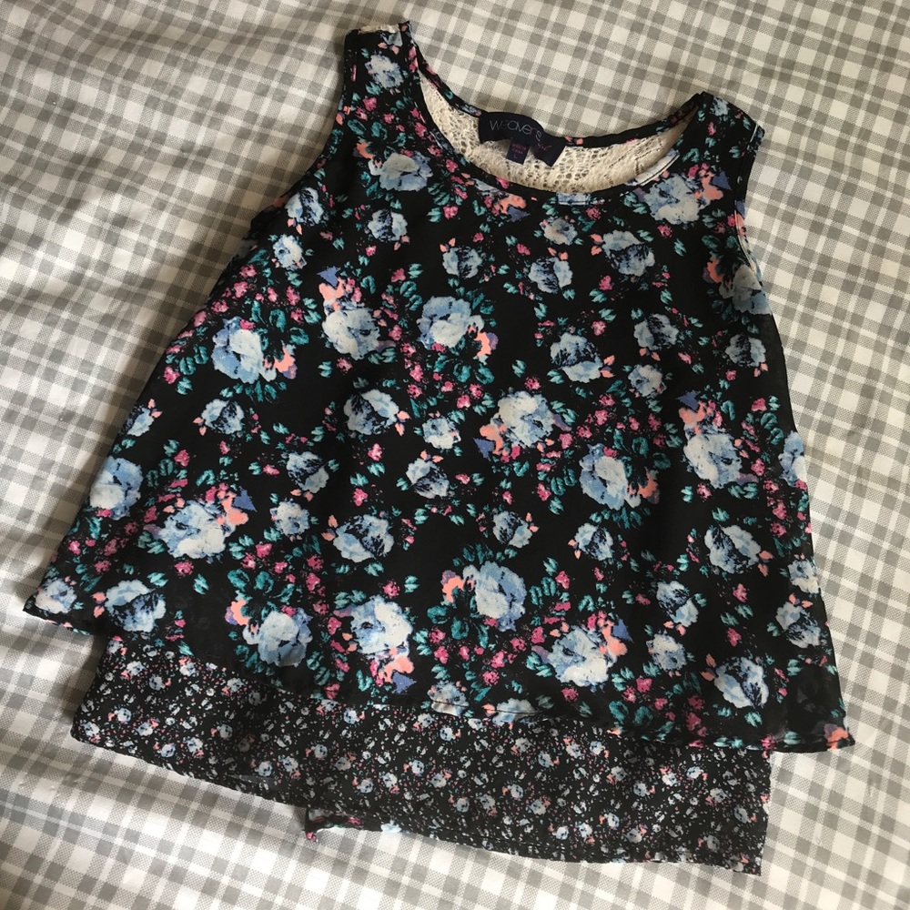 Loose tank blouse